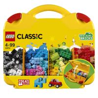 LEGO Konstruktionsspielsteine "LEGO Bausteine Starterkoffer - Farben sortieren (10713) LEGO Classic" (213-tlg)
