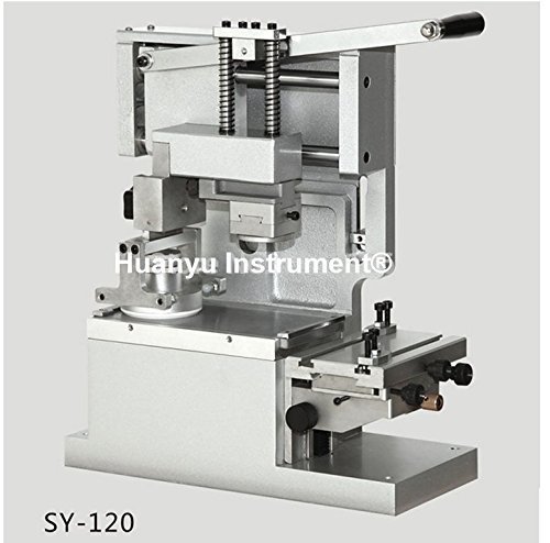 sy-120 Desktop Manuelle rund Pad Drucker Move Tinte Drucker drucken Maschine (mit Tinte Tasse, weiß Farbe, ohne Teller)