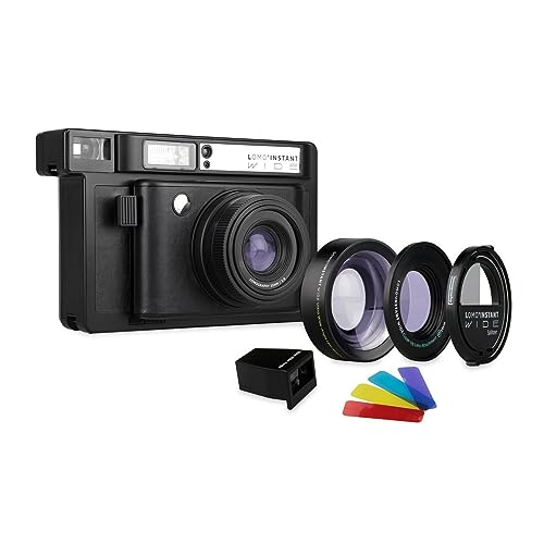 Lomography Lomo'Instant Wide Combo Black - Instant Film Kamera