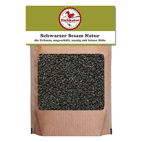 Eichkater Schwarzer Sesam Natur 4er-Pack (4x1000 g)