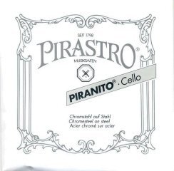 CUERDA VIOLONCELLO - Pirastro (Piranito 635400) (Acero/Cromo) 4ª Medium Cello 4/4 (Do) C (Una Unidad)
