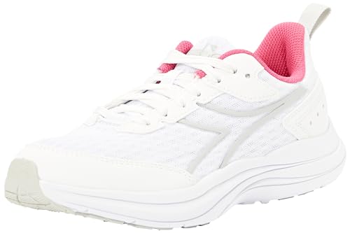 Diadora Damen Snipe W Gymnastikschuh, Weiß Silber, 40.5 EU