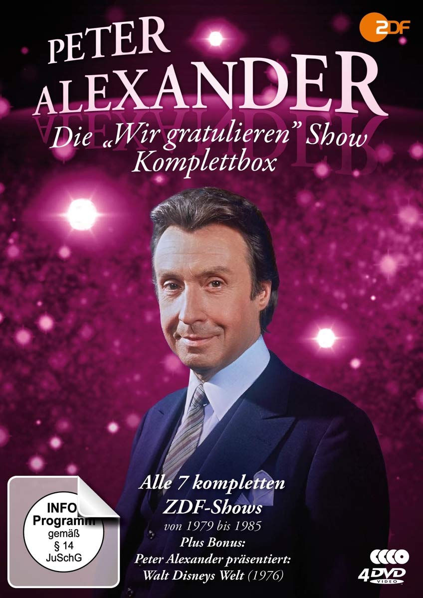 Peter Alexander: Die "Wir gratulieren" Show - Komplettbox [4 DVDs]