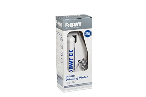 BWT DWFKIT Inline Trinkwasserfilter-Set, Wasserhahn mit Chrom-Finish