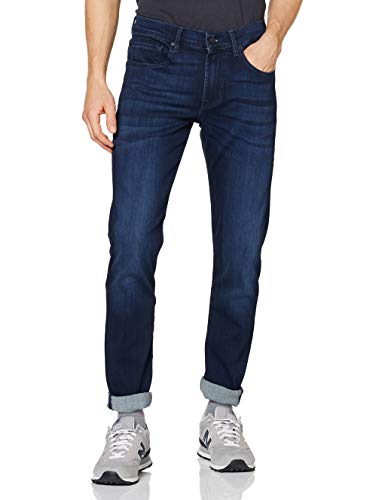7 For All Mankind Herren Slimmy Tapered Fit Jeans, Blau (Dark Blue 0ip), 31W / 32L