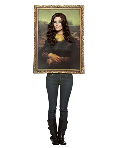 Mona Lisa Portrait Kostüm als originelle Karnevalsverkleidung für Damen & Herren