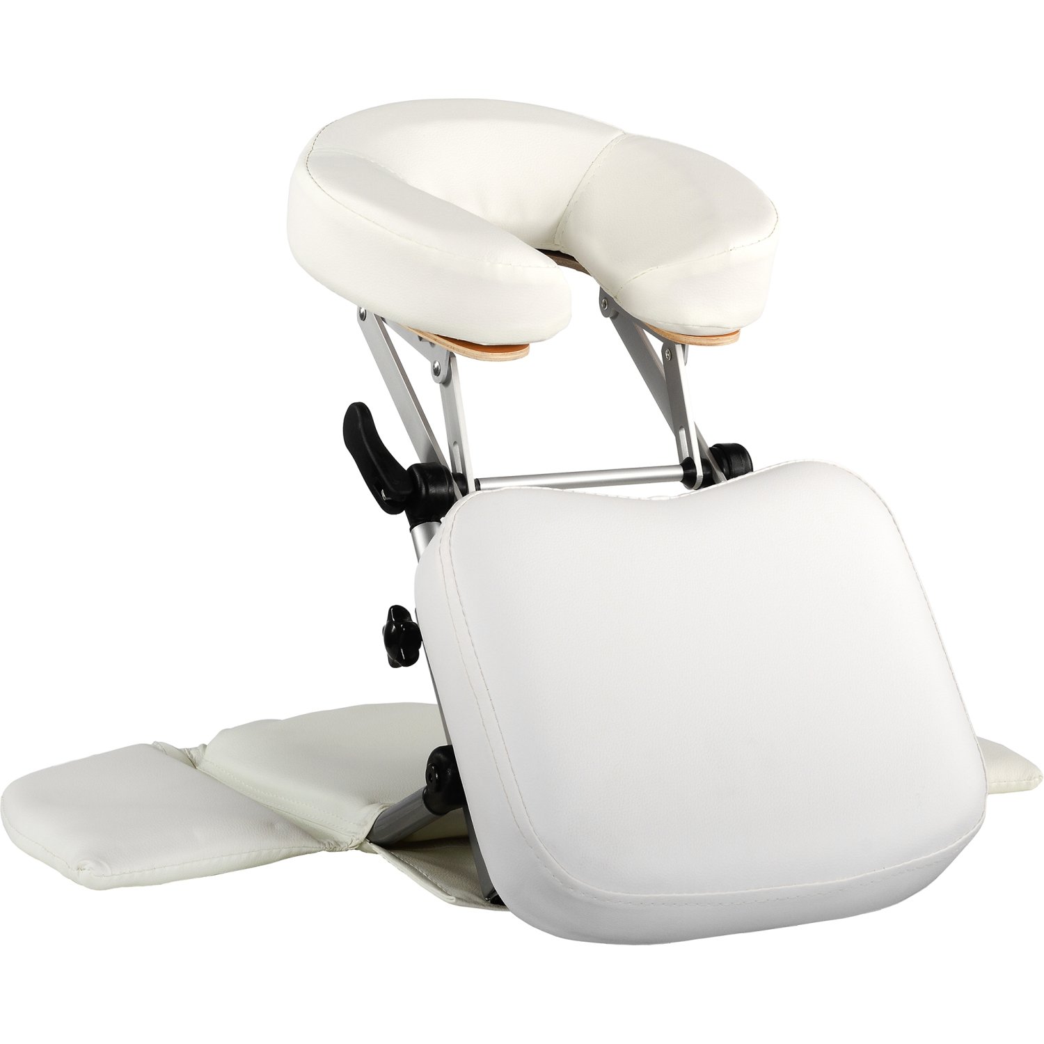 MOVIT Massage Tischaufsatz/Mobile Kopfstütze, Faltbarer Alu Rahmen, inkl. Tragetasche, schadstoffgeprüft