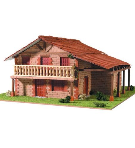 Keranova 30203 Popular Housing 3576 Teile Cantabria 1 Haus Modell, 29,5 x 29 x 17 cm, Mehrfarbig
