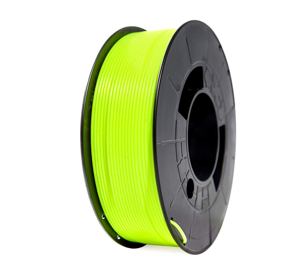 Winkle PLA-Filament | Pla 1,75 mm | Filamentdruck | 3D-Drucker | 3D-Filament | Fluoreszierende Gelb | Spule 1000 g