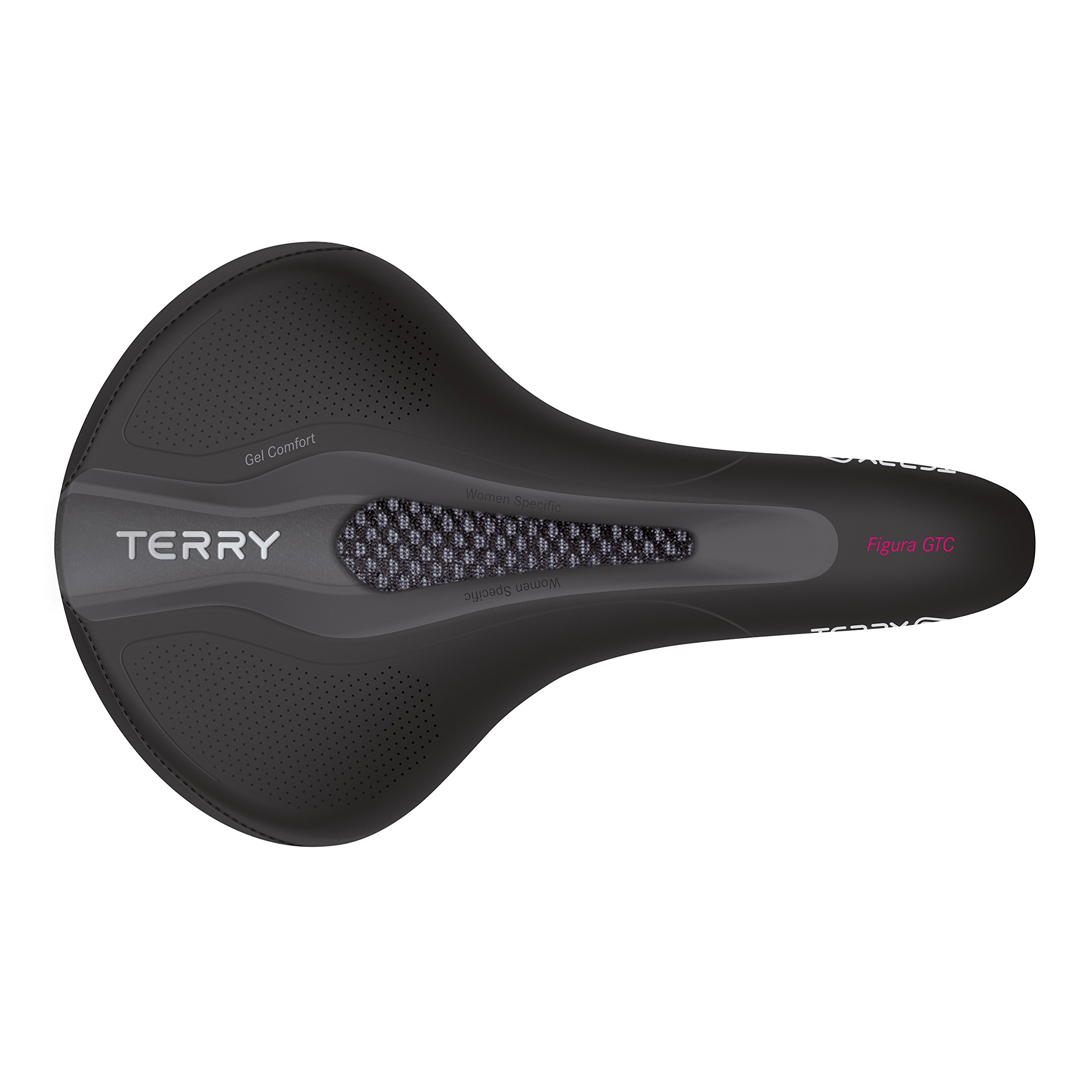 Terry Figura GTC Gel Women Comfort Damen Fahrrad Sattel schwarz