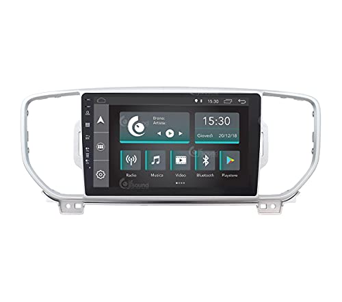 Personalisiertes Autoradio für Kia Sportage 2016 mit GPS, Standard-JBL-Kamera und Verstärkern Android GPS Bluetooth WiFi USB DAB+ Touchscreen 9" 8core Carplay AndroidAuto