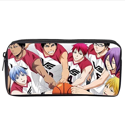 Undify Kuroko's Basketball Federmäppchen Anime Stifteetui Jungen Mädchen Große Stiftebox Stifttasche für Student, mehrfarbig, Taschen-Organizer