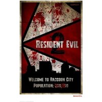 Resident Evil 2 Art Print - 16.5 x 11.7