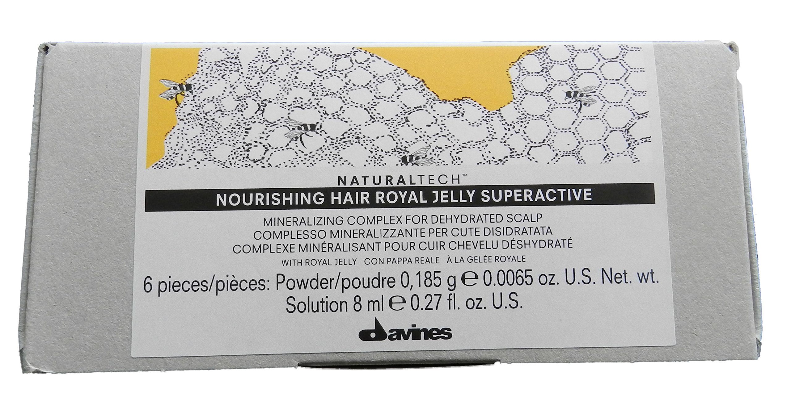 Davines Nourishing Hair Royal Jelly Superactive 6x8ml