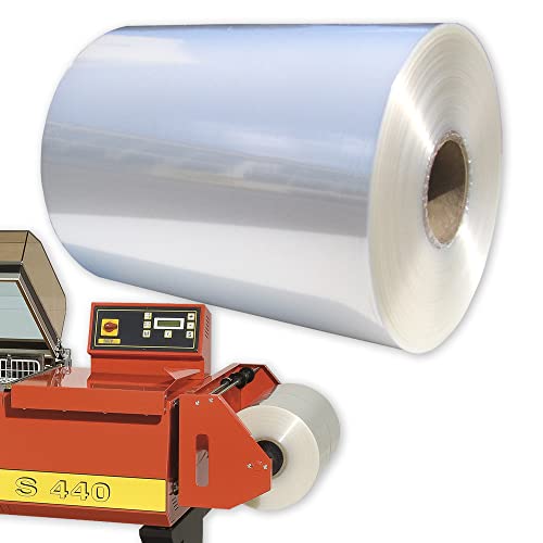 Halbschlauch Schrumpffolie 150 mm, 15 µm, 1332 m - Folie für Food- und Non-Food-Produkte für Verpackungsmaschinen