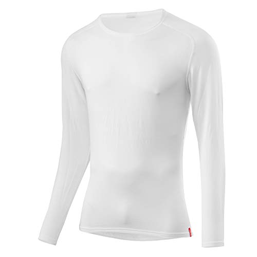 Löffler Herren Unterhemd Shirt Transtex Warm La, weiß, 52