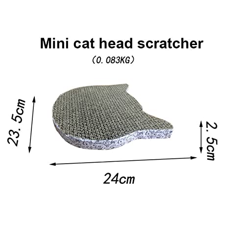 Kratzbäume Katzen/Katzen Kratzbaum Haustierspielzeug Katze Kratzkissen Katze Kratzpfosten Kätzchen Wellpapier Pad Katzen Mahlen Nagelschaber Pet Supplies Kratzbaum für Katzen (Color : Cat)