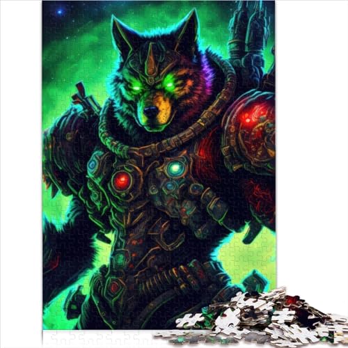 1000 Piece Jigsaw Puzzles for Adult Kids Cosmic Space Wolves Puzzle | Puzzles Wood Puzzle Suitable for Adults and Children 12 and up Good Gift for Adults Kids （50x75cm）