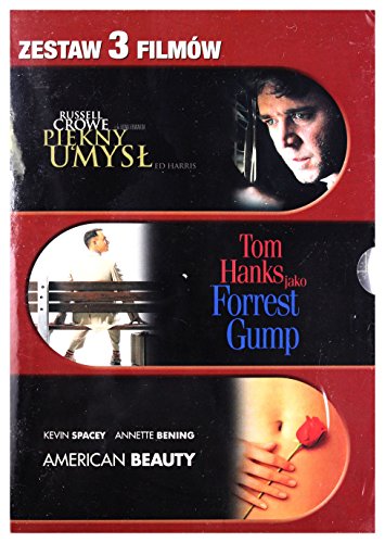 Najlepszy Film Kolekcja Paramount: American Beauty / Forrest Gump / Piękny Umysl [Box] [3DVD] (Keine deutsche Version)