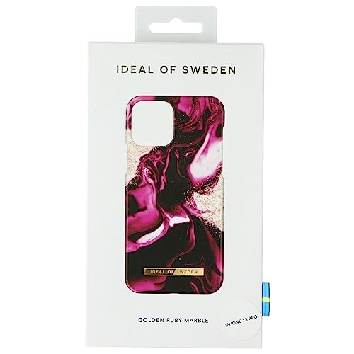 iDeal Of Sweden Bedruckte Hülle für iPhone 13 Pro - Goldener Rubin Marmor