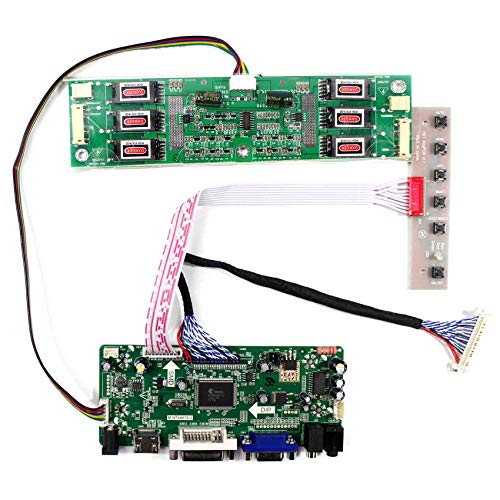 HDMI DVI VGA Audio LCD Board funktioniert für 20,1 Zoll (1680 x 1050 M201EW01 V2 LM201WE3-TLB1 30-Pin LCD-Bildschirm