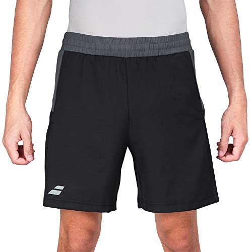 Babolat Herren Play Trainingshose Tennis Shorts Tunnelzug Schwarz XL