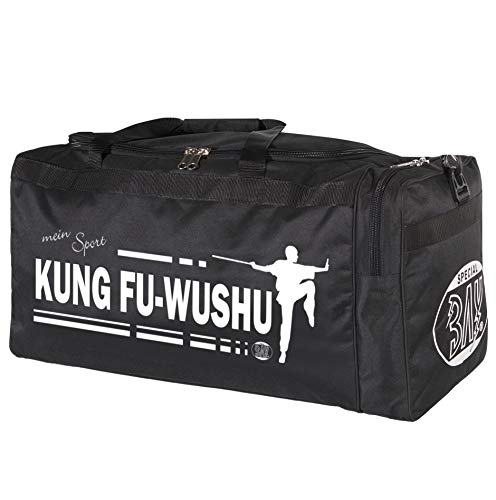 XL Sporttasche Mein Sport Kung Fu Wushu Star, Tasche, Trainingstasche, Kungfutasche Bag, schwarz, 70 x 32 x 30 cm Motiv Wu SHU