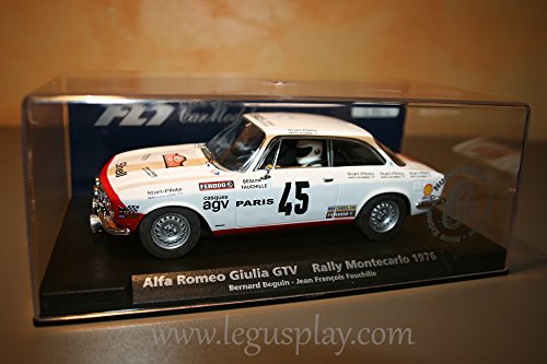 FLy Scalextric Slot 88133, kompatibel mit Alfa Romeo Giulia GTV Rallye Montecarlo 1976 A-803