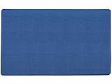 Primaflor - Ideen in Textil Natur Sisal-Teppich SISALLUX - Blau, 100x200cm, Rutschfester Vorleger, Fußbodenheizung geeignet, Sisal-Matte als Küchen-Läufer