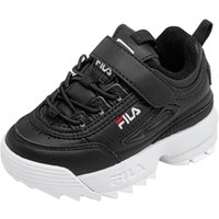 FILA Disruptor E infants Unisex-Baby Sneaker, Schwarz (Black), 25 EU