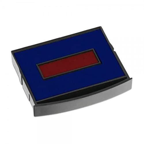 COLOP E/2100/2 blau/rot Ersatz-Pad – 107743 | 2 Farben: blau/rot | passend für COLOP 2160, 2106/P, 2160/RL