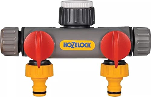 Hozelock 2-Wege-Hahnanschluss