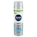 Nivea Shaving Gel 200ML Sensitive 3-Day Beard *81739* (Pack of 3)