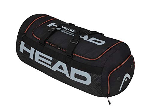 HEAD Unisex-Erwachsene Tour Team Sport Bag Tennistasche, schwarz/grau, Einheitsgröße