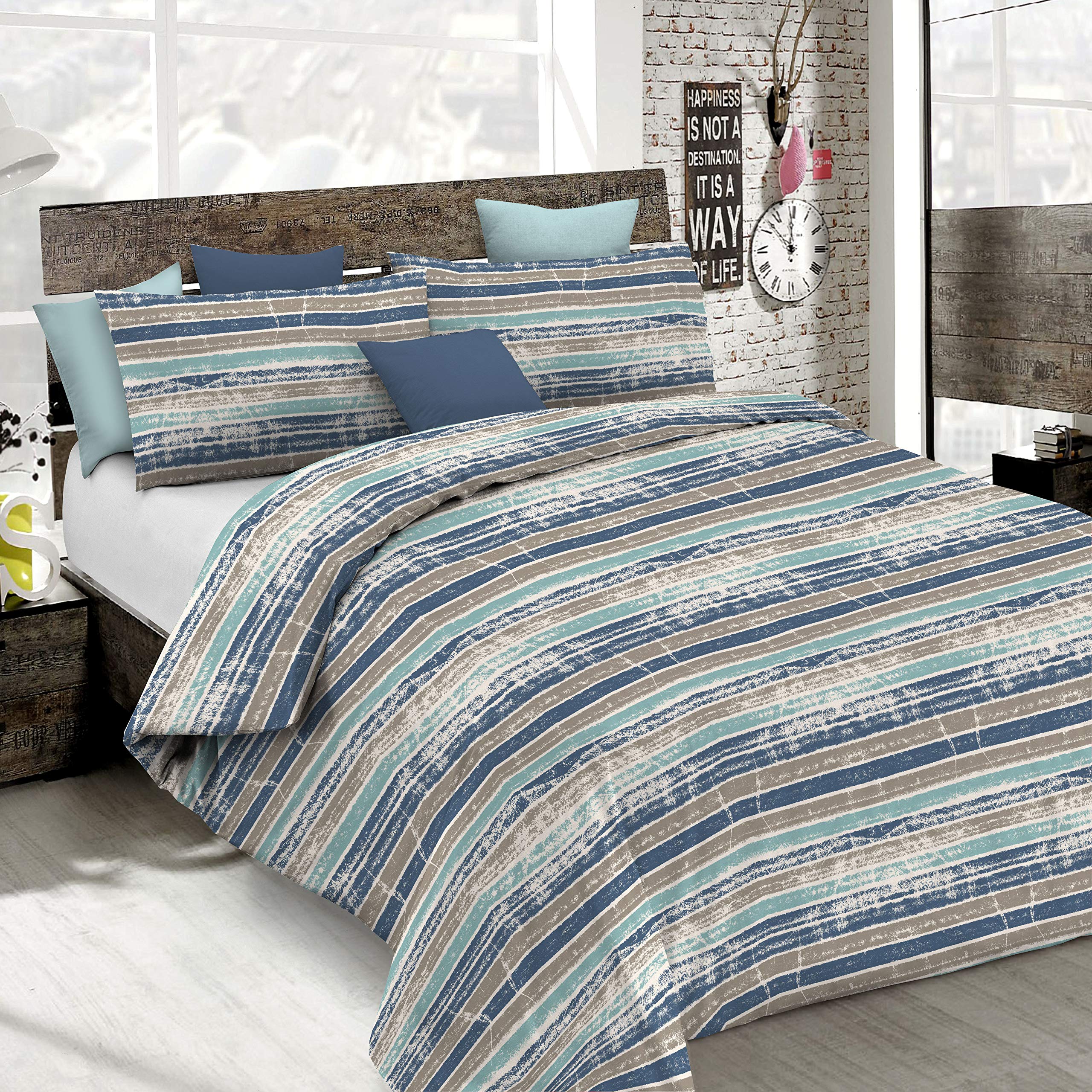 Italian Bed Linen Fantasy Bettbezug, Murales, Einzelne