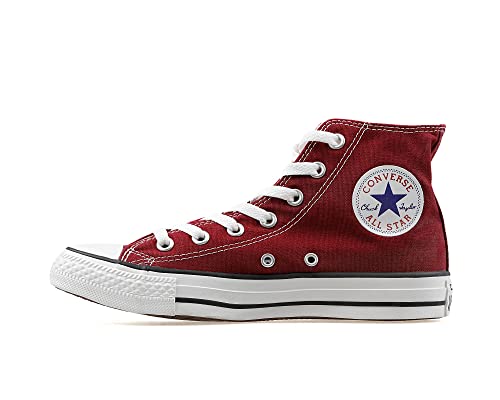 Converse Chuck Taylor All Star, Unisex-Erwachsene Hohe Sneakers, Rot (Weinrot), EU 44 EU