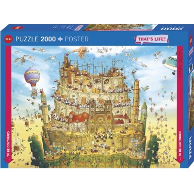 Heye High Above 2000 Teile Puzzle Heye-30014 2