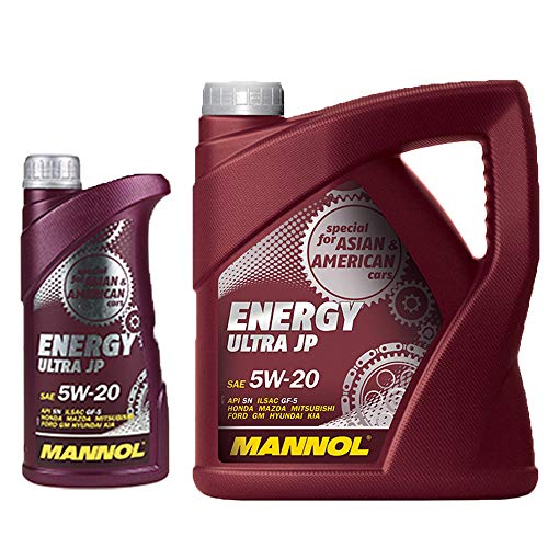MANNOL 5 + 1 Liter, Energy Ultra 5W-20 Motoröl