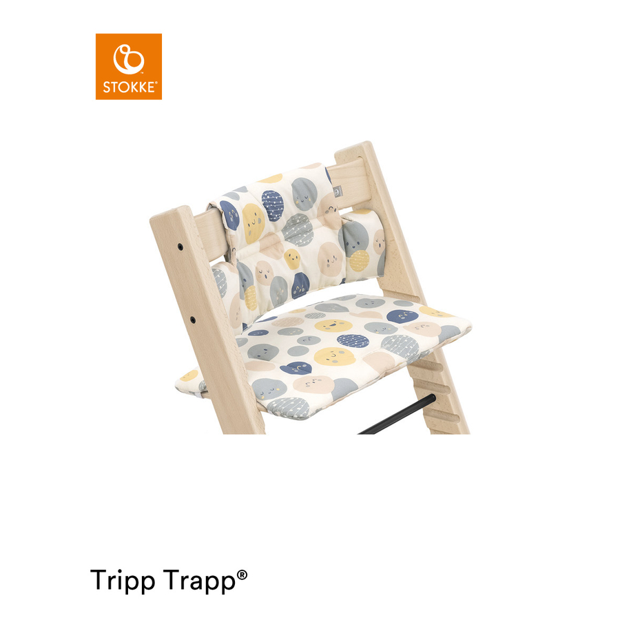 Stokke® Tripp Trapp® Classic Sitzkissen Organic Cotton mit schmutzabweisender Beschichtung