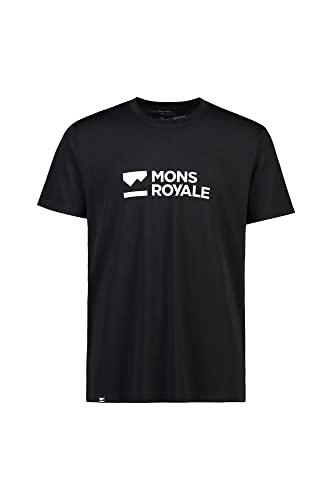Mons Royale - Icon - T-Shirt Gr L schwarz