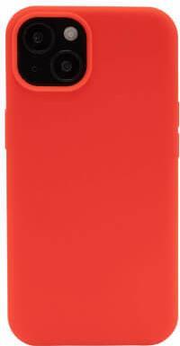 JT Berlin Liquid-Silikon dünne Schutzhülle kompatibel mit Apple iPhone 13 Mini Silikon-Hülle [Wireless Charging kompatibel, Weiches Microfaser Innenfutter, Modell Steglitz] rot