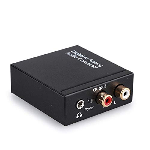Audio-Konverter Digital auf Analog, L/R 3,5 mm Klinkenstecker