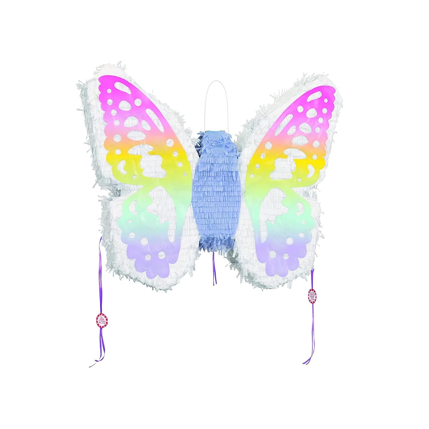 Unique 68977 Butterfly Schmetterlingspinata, Multicolour