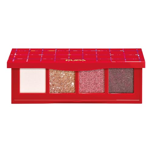 PUPA HOLIDAY Land Eye Palette, Spicy, Punch 002