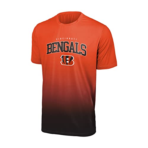 Foco Cincinnati Bengals NFL Gradient Mesh Jersey Short Sleeve Herren T-Shirt - L