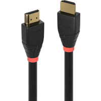 Lindy - HDMI-Kabel - HDMI (M) bis HDMI (M) - 30,0m - abgeschirmt - Schwarz - rund, 4K Unterstützung, aktiv (41075)