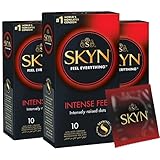 Skyn - Packung mit 30 Kondomen, ohne Latex, intensives Feel, ultra-perlmutt
