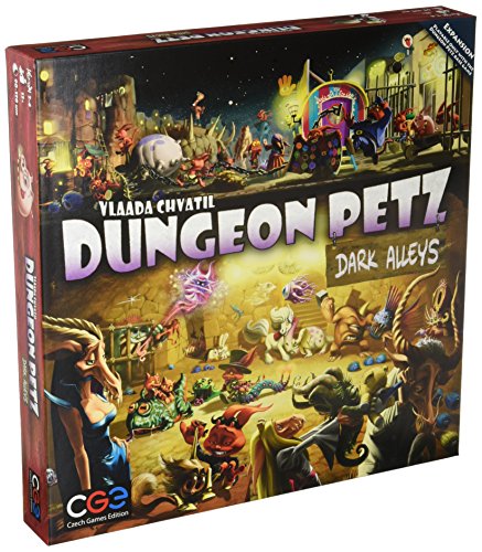 Czech Games Edition CGE00024 Nein Dungeon Petz: Dark Alleys, Spiel