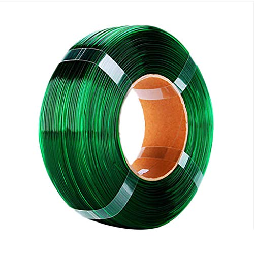 PETG 3D Druckerfilament PETG-Filament 1,75 Mm 1 Kg Spulenfilament 3D-Druckmaterial Mehrfarbig Optional(Color:Grün)