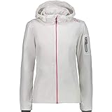 CMP Damen Softshelljacke Woman Jacket Zip Hood 39A5016 Bianco2 38